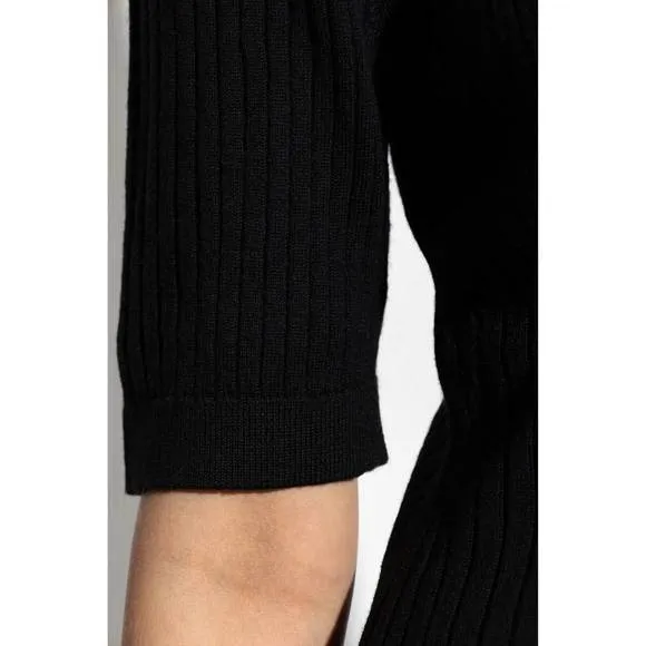 NEW OFFICINE GÉNÉRALE maissa polo dress in black