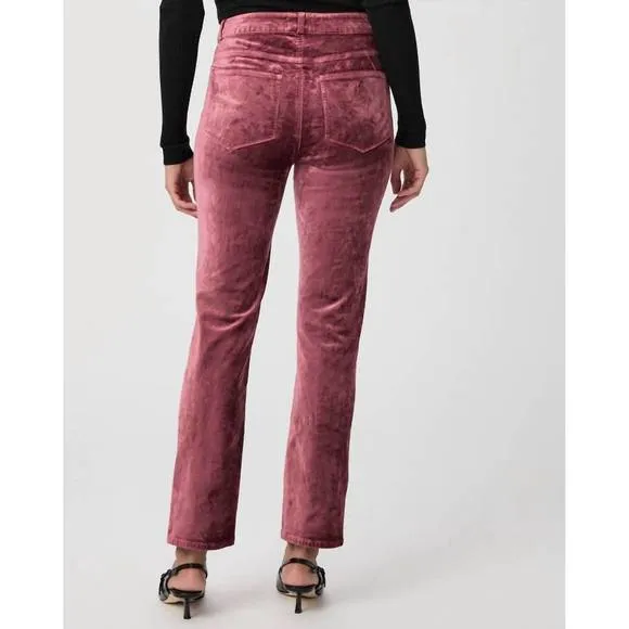 NEW PAIGE cindy jeans with twisted seam in rose tea