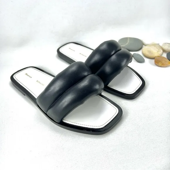NEW Puffy Lambskin Leather Sandals by Proenza Schouler