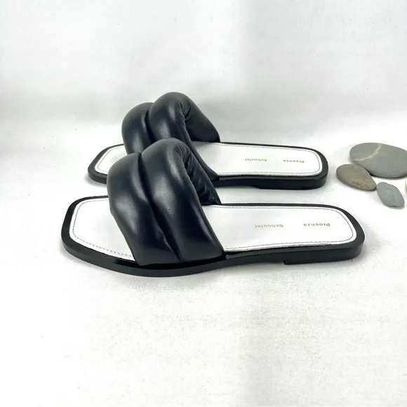 NEW Puffy Lambskin Leather Sandals by Proenza Schouler