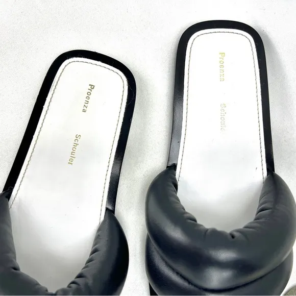 NEW Puffy Lambskin Leather Sandals by Proenza Schouler