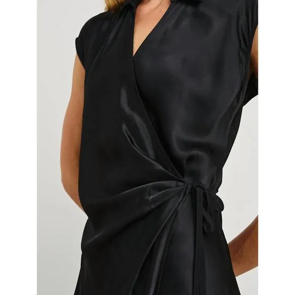 NEW RAILS alai dress in black