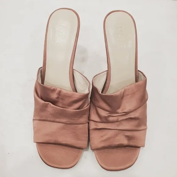 NEW Raye Rose Pink Slide Sandals