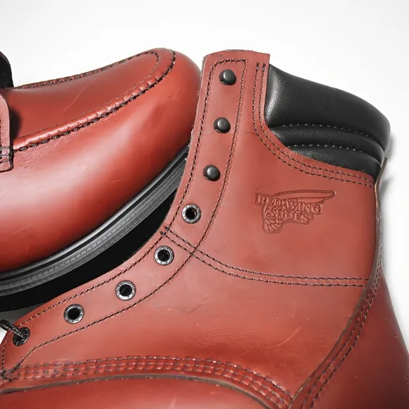 ✨New Red Wing 402 Classic Supersole Plain Toe Moc Toe Boots Men Size 9-12 D USA