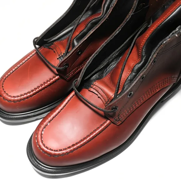 ✨New Red Wing 402 Classic Supersole Plain Toe Moc Toe Boots Men Size 9-12 D USA