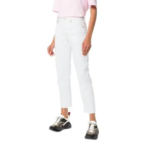 NEW RE/DONE 70s stove pipe jeans in white