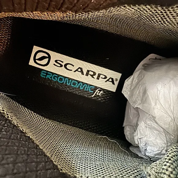 New! 🥾⛰️🏜️SCARPA GORE-TEX Hiking Boots size 39.5