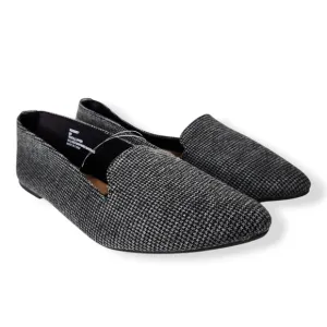NEW Seychelles Houndstooth Grey Black Slip On Ballet Flats Women's Size 9