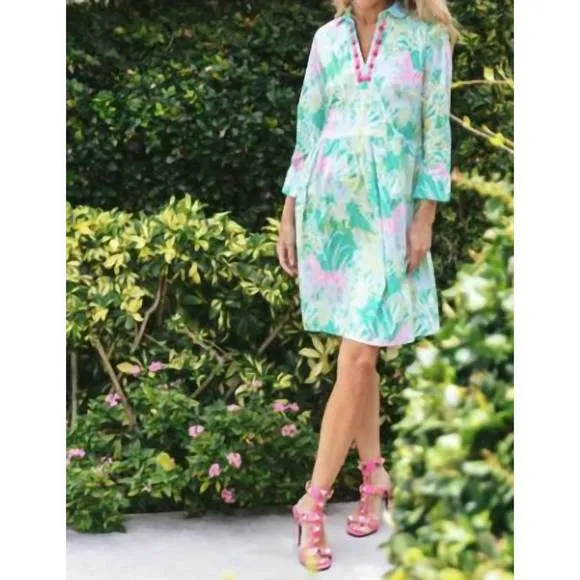 NEW SHERIDAN FRENCH lucy dress in pink punch