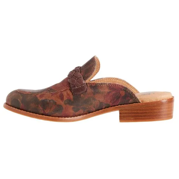 NEW Sofft Nels Mule Loafers - Leather For Women Taupe  462sn