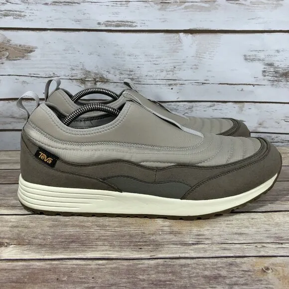 NEW Teva ReEmber Vistaverse Outdoor Sneakers Mens Size 13 Slip On Beige Trail