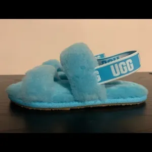 New TODDLER KIDS UGG OH YEAH OASIS BLUE SANDALS SLIDE SLIPPER # boy girl unisex