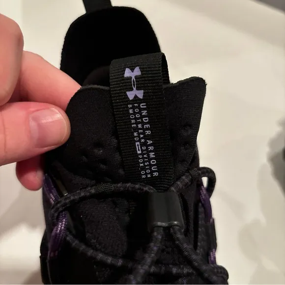 NEW Under Armour HOVR Summit Fat Tire Purple Camo Men’s Size 12.5 With Cuffs