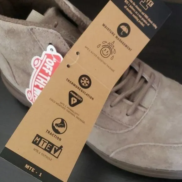 New Vans Colfax Ankle Boots Mte Brown Suede Waterproof Hiking Outdoor Sneakers