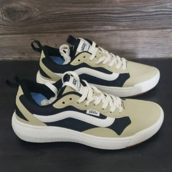 New Vans Ultrarange Exo Khaki Black Lightweight Outdoor Running Sneakers