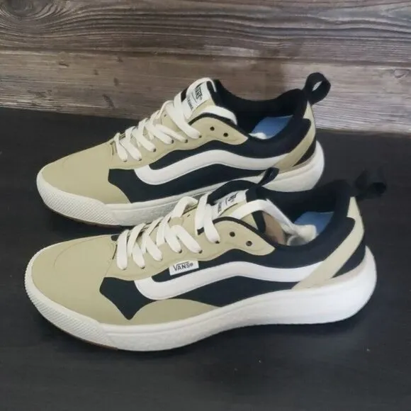 New Vans Ultrarange Exo Khaki Black Lightweight Outdoor Running Sneakers