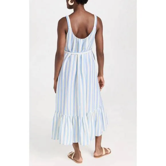 NEW VELVET BY GRAHAM &amp; SPENCER meradith dress in sky/white