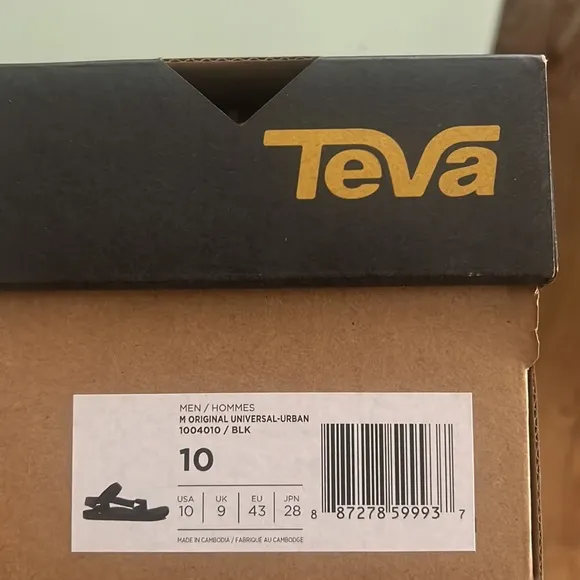 NIB-10 -J. Crew x Teva® Original Universal Urban sandals