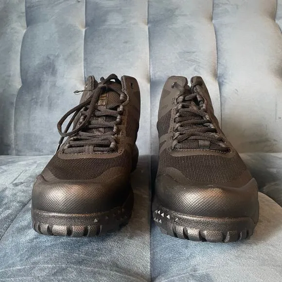 NIB 5.11 Tactical A/T Mid Boot Black Boot Lace Up Men's U.S. Size 9.5 Reg Width