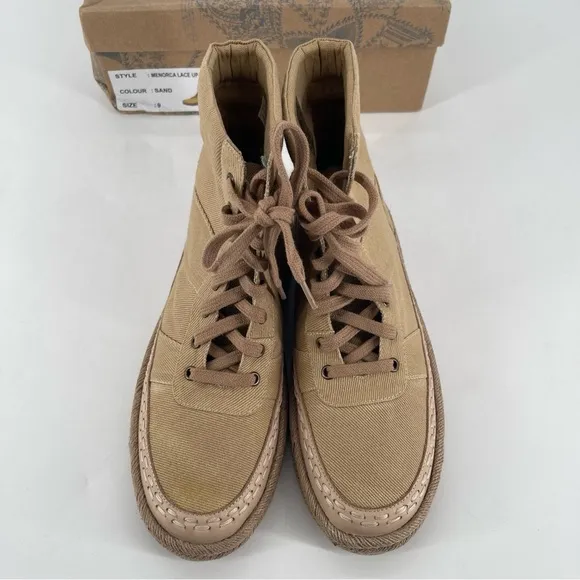 NIB | Free People | Menorca Lace Up Boots Size 9