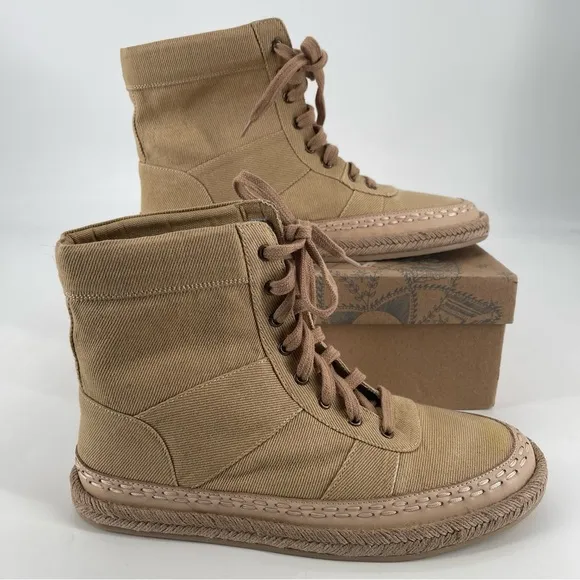 NIB | Free People | Menorca Lace Up Boots Size 9