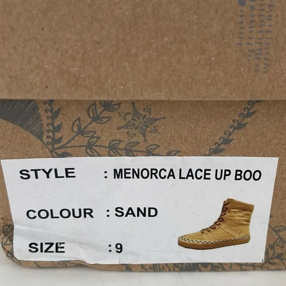 NIB | Free People | Menorca Lace Up Boots Size 9