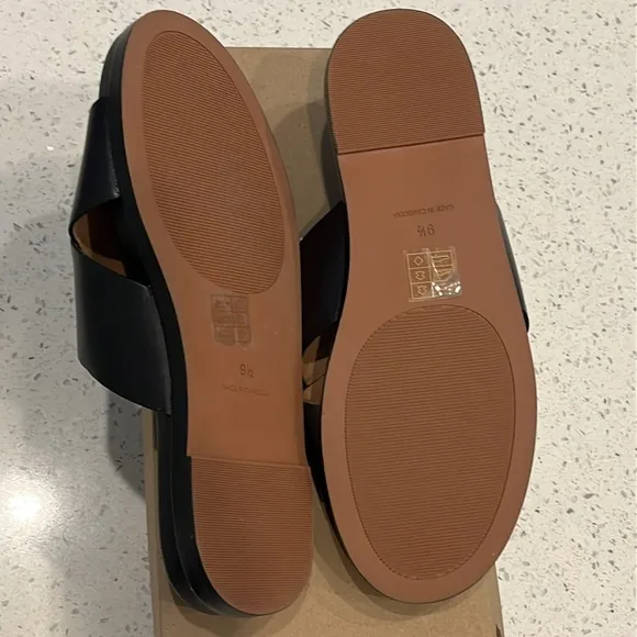 NIB | Madewell The Louisa Crisscross Slide | Size 9.5
