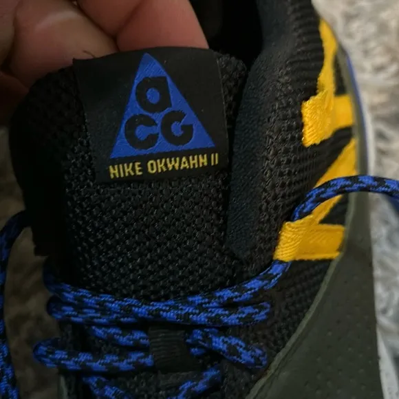 Nike Acg Okwahn II 2 Size 7 Men's Outdoor Hiking Shoe Sneakers Worn Twice EUC