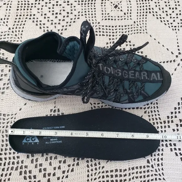 Nike ACG Terra Gobe Sneakers Outdoor Deep Jungle Green BV6344-300 Size 6 Unisex