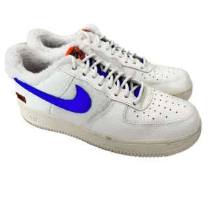 Nike Air Force 1 '07 Low Sherpa Fleece Sneakers Sz 9.5