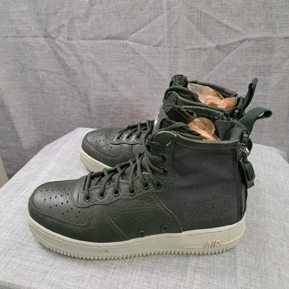 Nike Air Force 1 SF Mid Shoes Women's 9 Outdoor Green Army AA3966-300 Sneakers