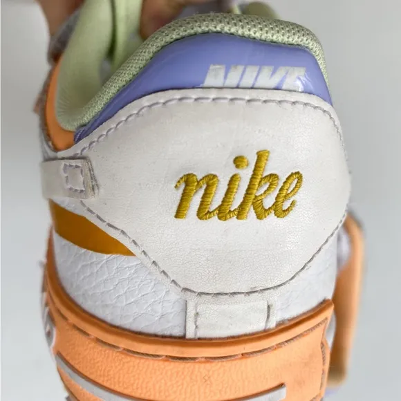 Nike Air Force 1 Shadow Women’s Sneakers Pastel Green White Orange Blue 2022 7.5