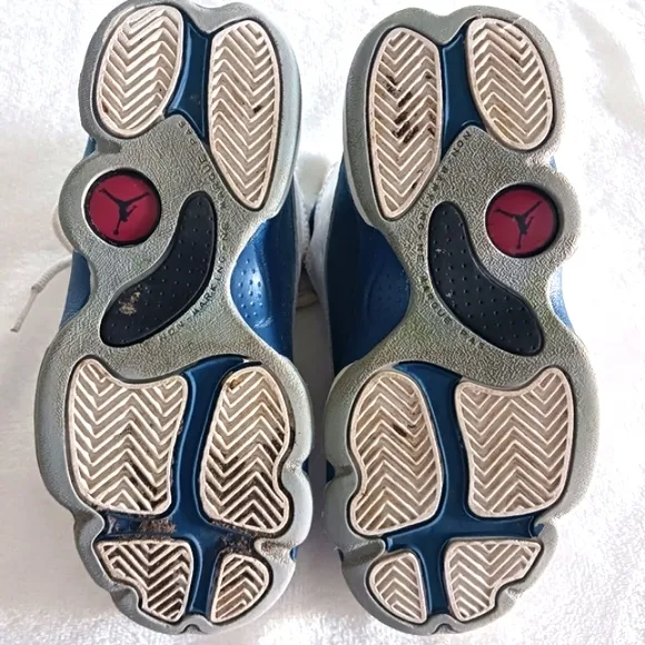 Nike Air Jordan 13 Retro French Blue Sneakers, Child Size 13C