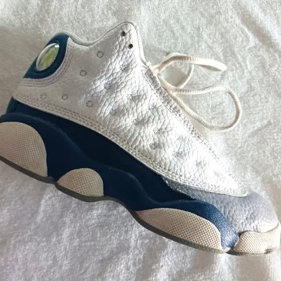 Nike Air Jordan 13 Retro French Blue Sneakers, Child Size 13C