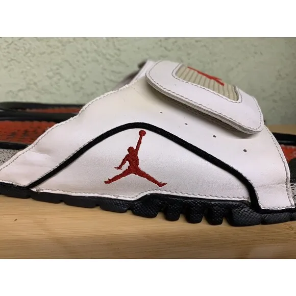 Nike Air Jordan Hydro Retro 11 XI Slide Red White Sandals Men Size 13