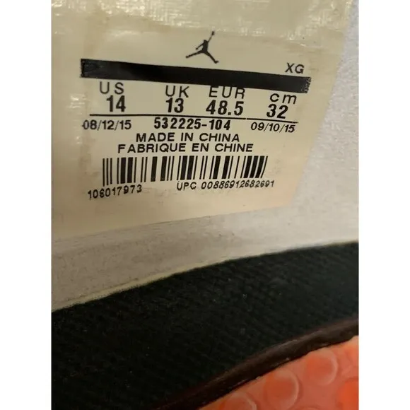 Nike Air Jordan Hydro Retro 11 XI Slide Red White Sandals Men Size 13