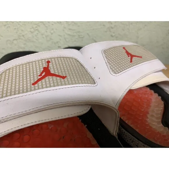 Nike Air Jordan Hydro Retro 11 XI Slide Red White Sandals Men Size 13