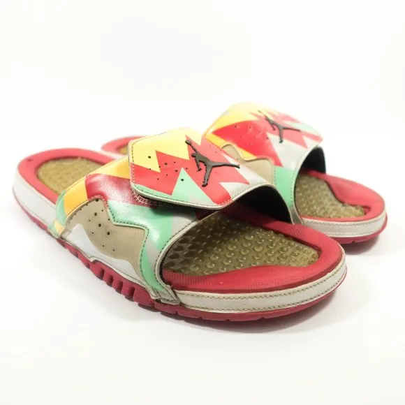 Nike Air Jordan Hydro VII 7 Retro Hare Space Jam Slide Sandals - Men's Size 9