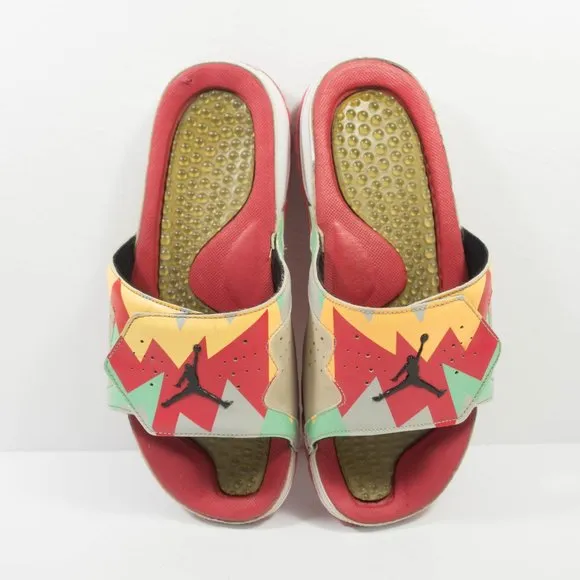 Nike Air Jordan Hydro VII 7 Retro Hare Space Jam Slide Sandals - Men's Size 9