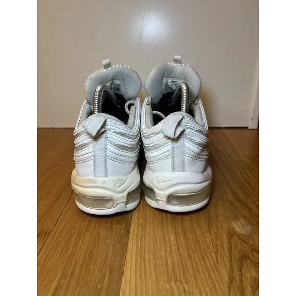 Nike Air Max 97 Mens White Athletic Sneakers Men’s Size 10