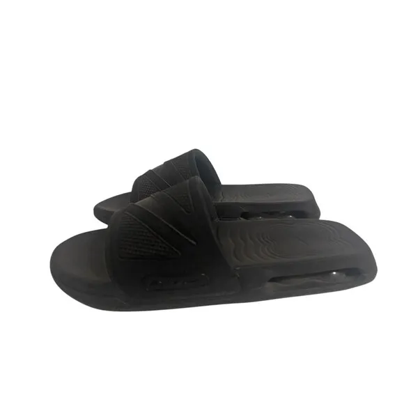 NIKE AIR MAX CIRRO SLIDE TRIPLE BLACK SPORT SANDALS DC1460-007 US MEN SIZE 11