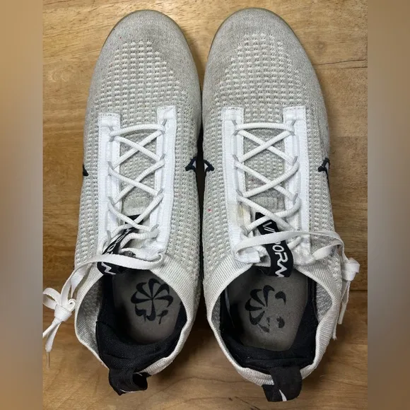 Nike Air VaporMax 2021 FK Men’s Size 10.5 Shoes Sneakers White Metallic Silver