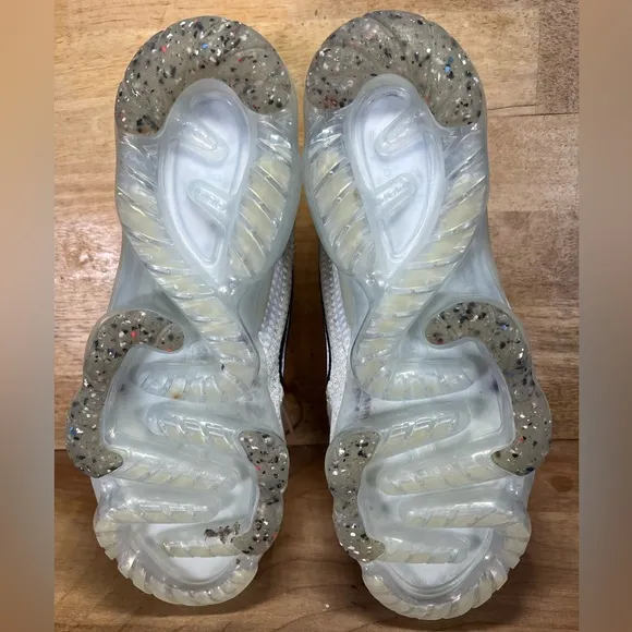 Nike Air VaporMax 2021 FK Men’s Size 10.5 Shoes Sneakers White Metallic Silver