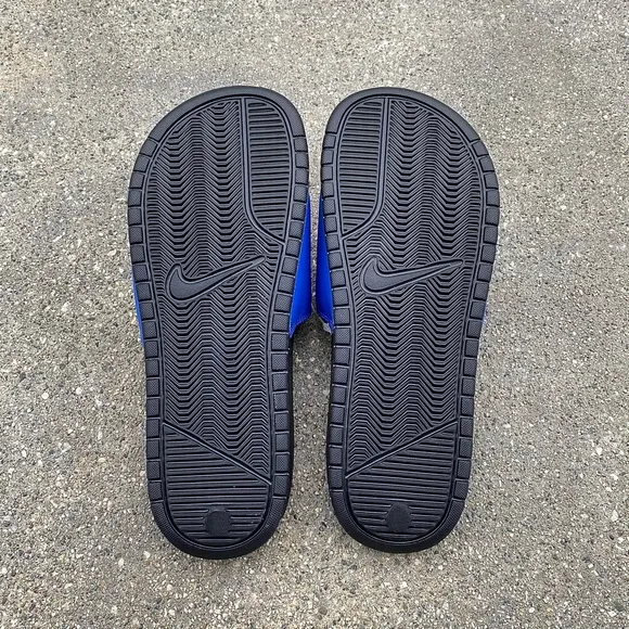 NIKE BENASSI SLIDES JUST DO ITJDI ROYAL ORANGE