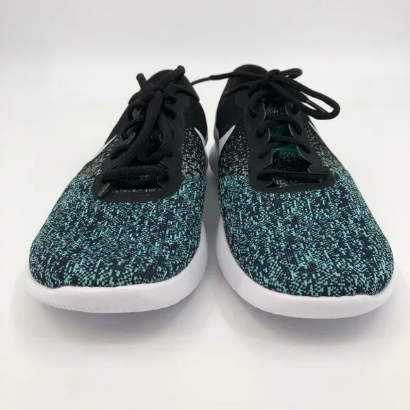 Nike Black/Blue Flex Contact Sneakers | Women's Size 9.5