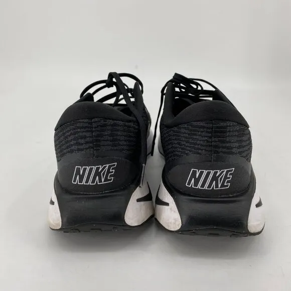 Nike Black/White Textile Sneakers | Athletic Style Size 11