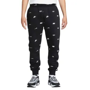 Nike Club Fleece Men's Brushed-Back Allover Print Joggers in Sz L
