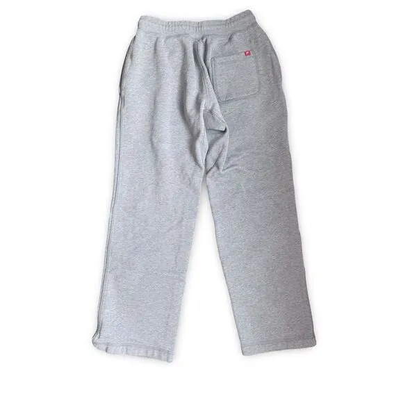 Nike Fleece Sweatpants Joggers with Pockets‎ Gym Training Gray Men's Size M