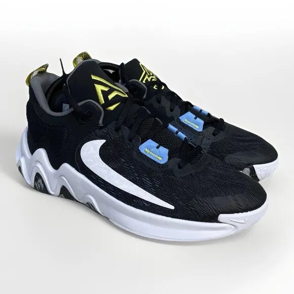Nike Giannis Immortality 2 Youth Sz 7Y Black Athletic Shoes Sneakers DQ1943-001