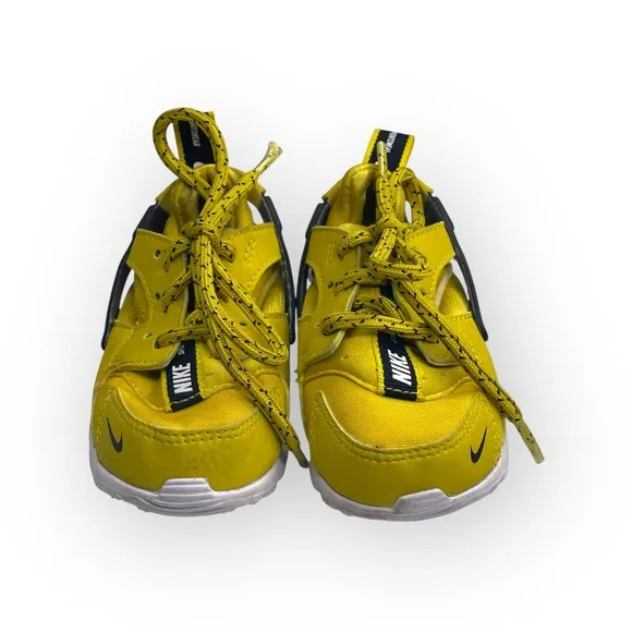 Nike ✔︎ Huarache Run SE TD Baby Walker Girl Boy Sneakers ✔︎ Bright Citron ✔︎ 6C